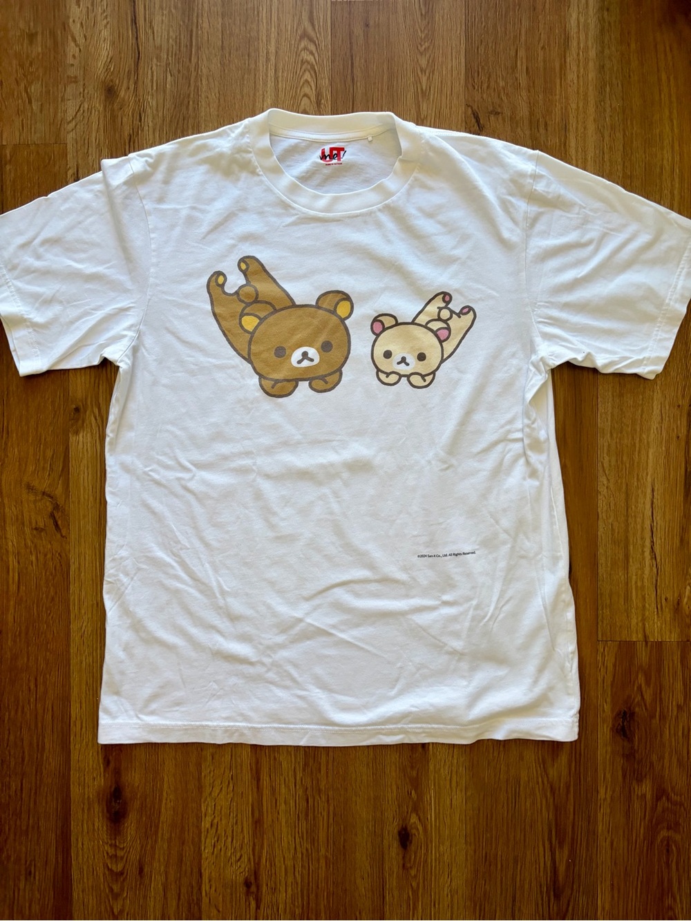 Uniqlo UTme! Rilakkuma White Tee Graphics